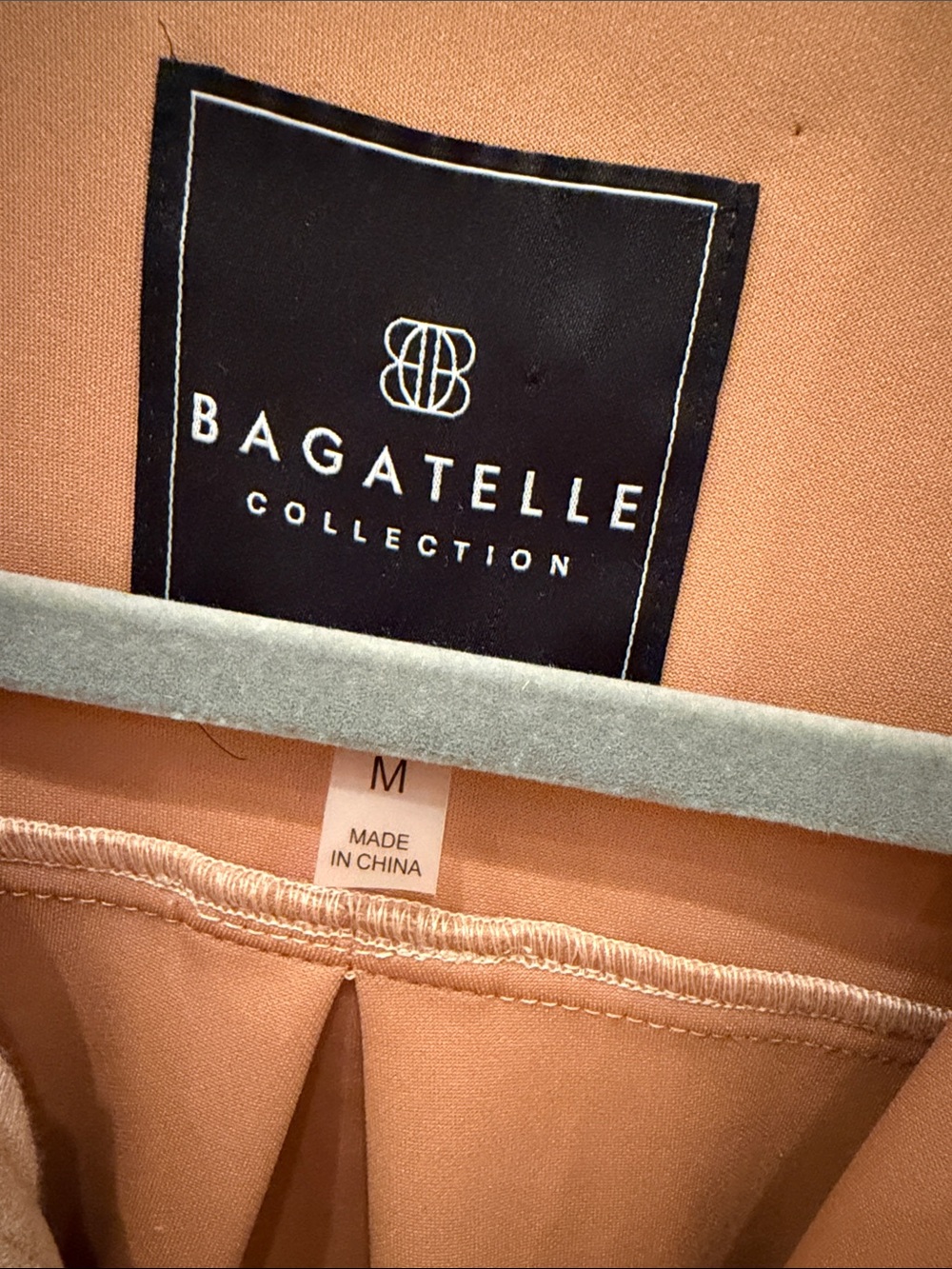 Bagatelle Suede Button-Front Jacket in Beige - Picture 2 of 4